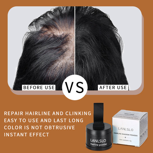 LANLSLO Hairline Cream is a miraculous hair regrowth tool that prevents shadows and helps with contouring