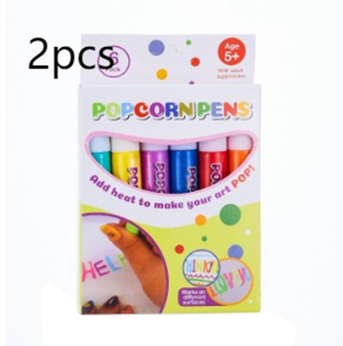3D Printing Bubble Pen Children Popcorn Pen Drawing
