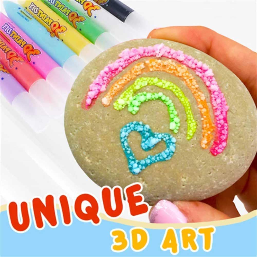 3D Printing Bubble Pen Children Popcorn Pen Drawing