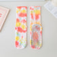 Cotton Calf Medium Stockings Professional Fitness Exercise Pilates Non-slip Yoga Socks