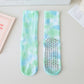 Cotton Calf Medium Stockings Professional Fitness Exercise Pilates Non-slip Yoga Socks