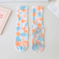 Cotton Calf Medium Stockings Professional Fitness Exercise Pilates Non-slip Yoga Socks