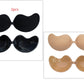 Invisible Push Up Bra Backless Strapless Bra Seamless Front Closure Bralette Underwear