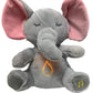 Soothing breathing Koala newborn baby sound and light soothing doll, lullab-down magic tool, early education story machine, music toy