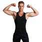 Men's plus-size sauna suit waistcoat corset neoprene bodysuit shapewear