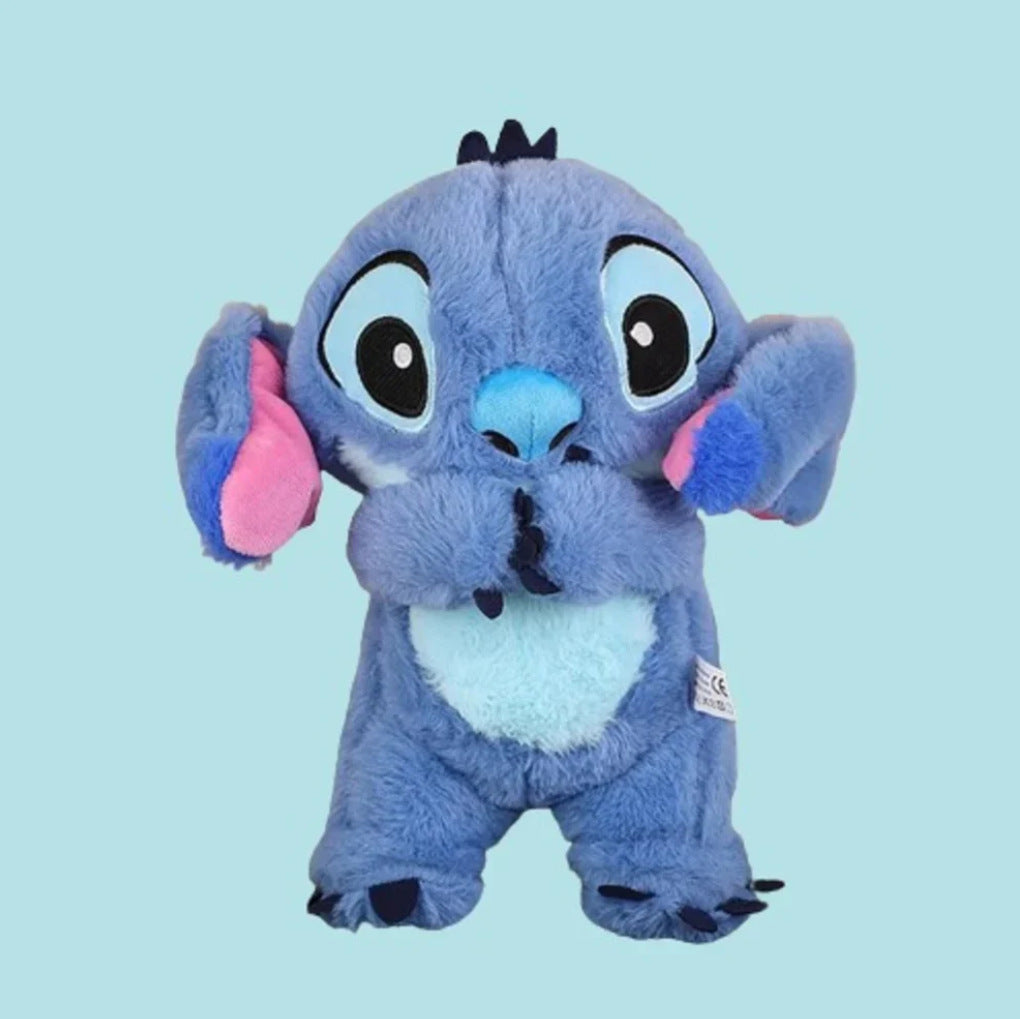 Soothing breathing Koala newborn baby sound and light soothing doll, lullab-down magic tool, early education story machine, music toy