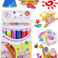 3D Printing Bubble Pen Children Popcorn Pen Drawing